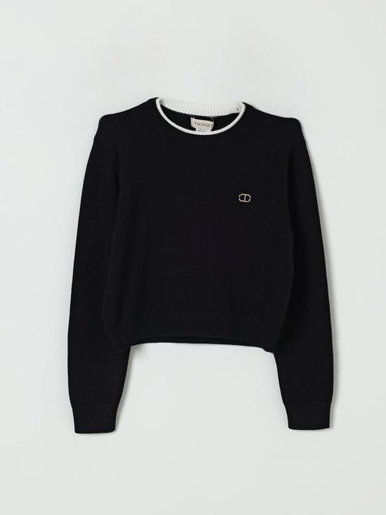 25FW [키즈] 트윈셋 풀오버 252GJ3011 00006 Black