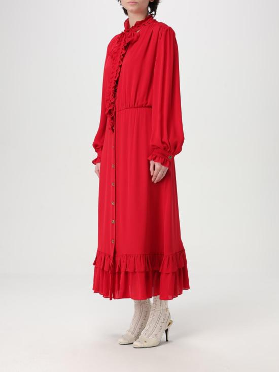 25SS 발렌티노 가라바니 롱 원피스 6B3VAF011MH R9M Red - VALENTINO GARAVANI