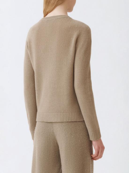 25FW 파비아나 필리피 캐시미어 스웨터 MAD215F012N900 6171 Olive - FABIANA FILIPPI