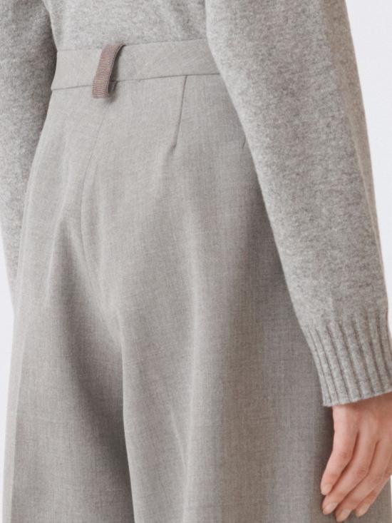 25FW 파비아나 필리피 팔라초 팬츠 PAD215F307L530 8132 Grey - FABIANA FILIPPI