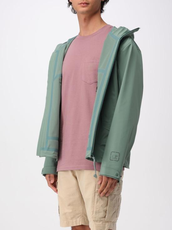 25FW 씨피 컴퍼니 메트로쉘 후디드 자켓 19CLOW006A006578A 619 Green - C.P. COMPANY