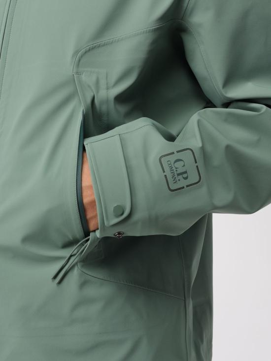25FW 씨피 컴퍼니 메트로쉘 후디드 자켓 19CLOW006A006578A 619 Green - C.P. COMPANY