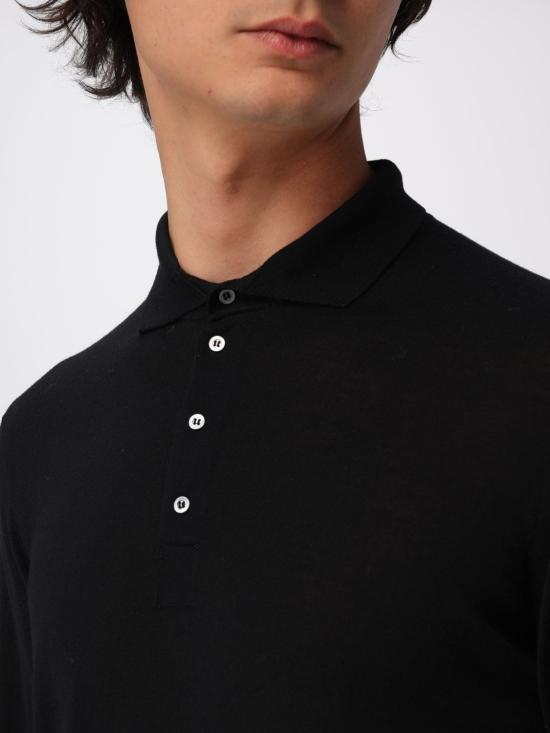 26SS 드루모어 긴팔 티셔츠 D0D145L 690 Black - DRUMOHR