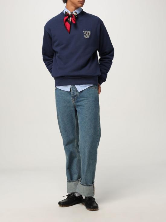 25FW 발렌티노 가라바니 긴팔 셔츠 7V3ABS80ATH CZV Gnawed Blue - VALENTINO GARAVANI