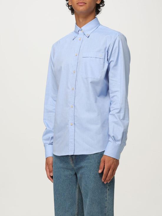 25FW 발렌티노 가라바니 긴팔 셔츠 7V3ABS80ATH CZV Gnawed Blue - VALENTINO GARAVANI