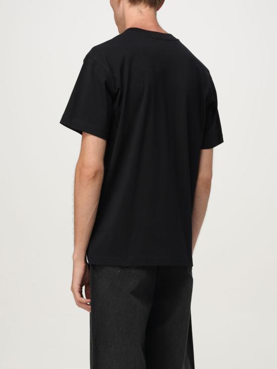 25FW 모스키노 반팔 티셔츠 07265241 1555 Black - MOSCHINO