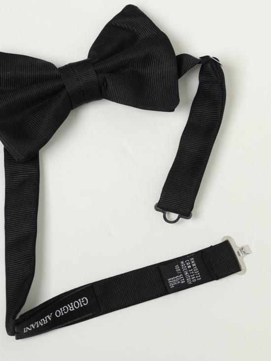 25FW 조르지오 아르마니 넥타이 3600318P998 00020 Black - GIORGIO ARMANI