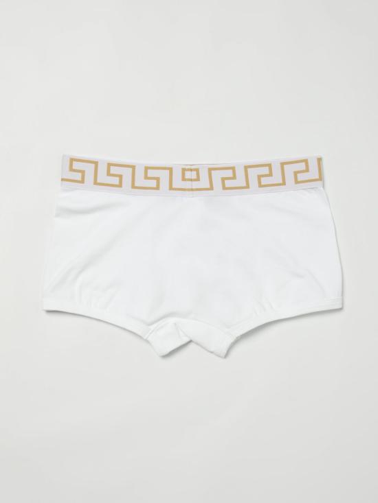 25FW 베르사체 팬티 AU100261A1001 1A81H White - VERSACE