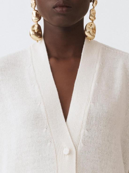 25FW 파비아나 필리피 가디건 MAD215F014N900 25 Natural - FABIANA FILIPPI