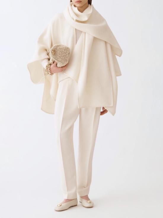 25FW 파비아나 필리피 캐시미어 스웨터 MAD215F012N900 25 Natural - FABIANA FILIPPI