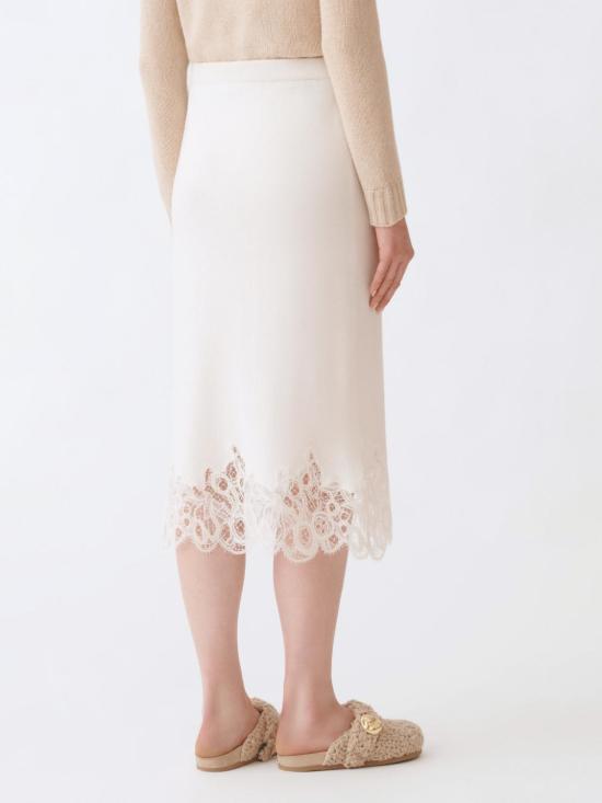 25FW 파비아나 필리피 미디 스커트 GND215F395L519 25 Natural - FABIANA FILIPPI