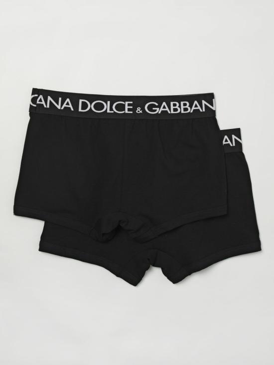 25FW 돌체앤가바나 언더웨어 M9D70J0NN97 N0000 Black - DOLCE & GABBANA