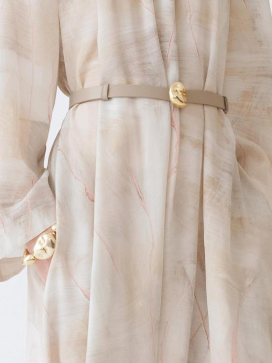 25FW 파비아나 필리피 레귤러 벨트 AAD215A829L803 8197 Beige - FABIANA FILIPPI