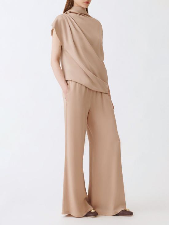 25FW 파비아나 필리피 민소매 티셔츠 TPD215F298L596 0157 Beige - FABIANA FILIPPI