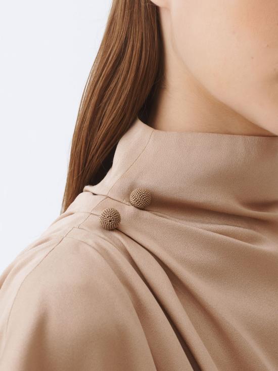 25FW 파비아나 필리피 민소매 티셔츠 TPD215F298L596 0157 Beige - FABIANA FILIPPI