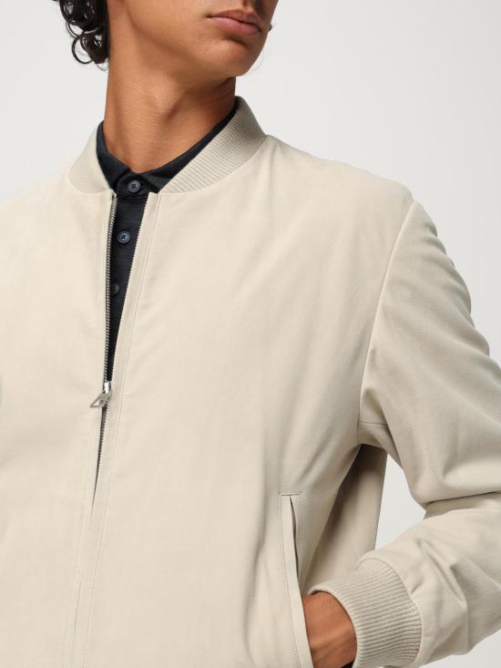 25FW 보스 봄버 자켓 50549074 276 Beige - BOSS