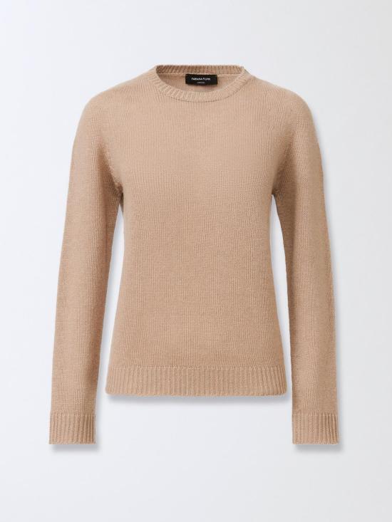 25FW 파비아나 필리피 캐시미어 스웨터 MAD215F012N900 1270 Brown - FABIANA FILIPPI