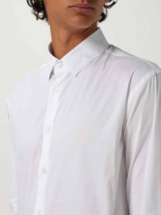 25FW 조르지오 아르마니 긴팔 셔츠 GM000056TE11184 U0002 White - GIORGIO ARMANI