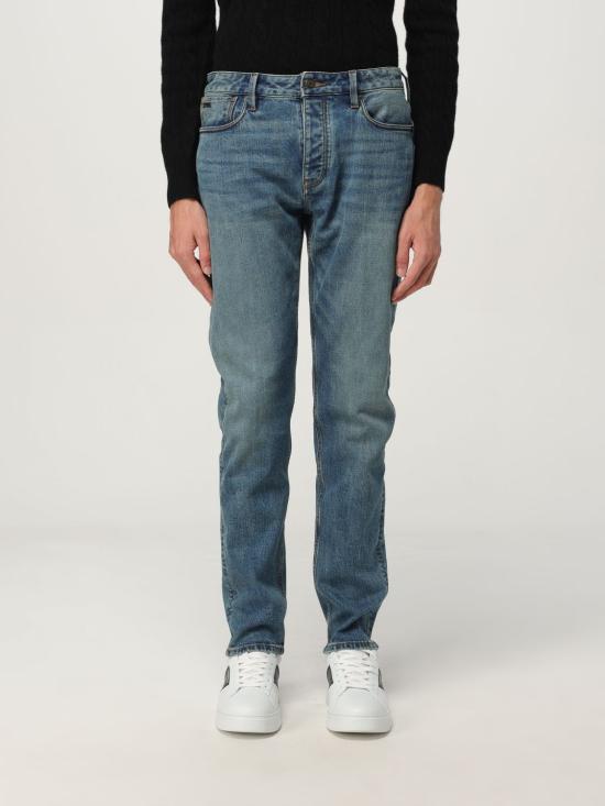 25FW 엠포리오 아르마니 데님 팬츠 EM000668AF17486 MB003 Stone Bleached