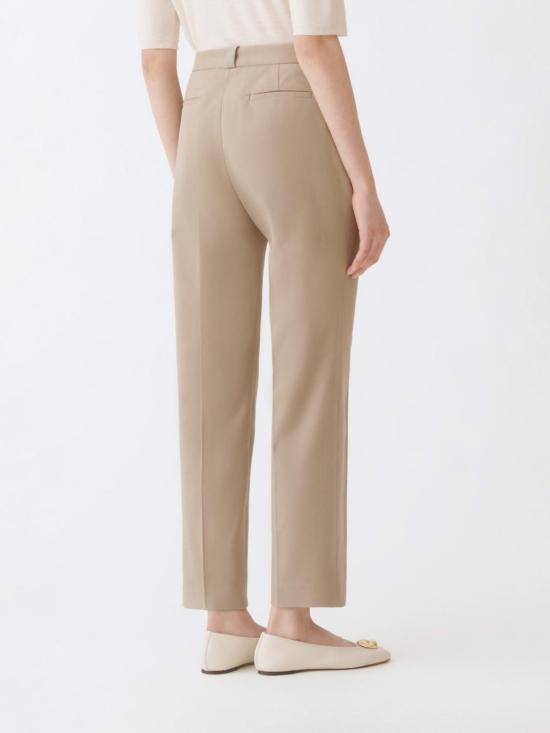 25FW 파비아나 필리피 스트레이트 팬츠 PAD215F326L515 6171 Olive - FABIANA FILIPPI