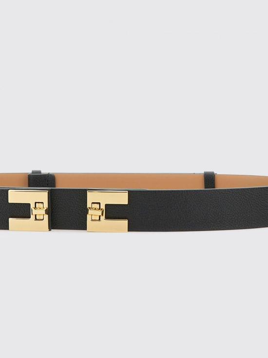 25FW 엘리자베타프랜치 레귤러 벨트 CT53S 110 Black - ELISABETTA FRANCHI