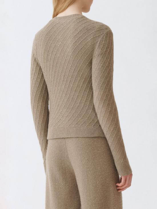 25FW 파비아나 필리피 가디건 MAD215F112D296 6171 Olive - FABIANA FILIPPI