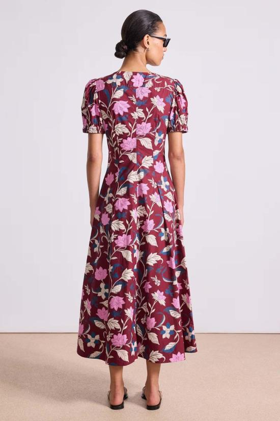  어피스 어파트 롱 원피스 어피스 아파트 디아 맥시 드레스 에사 플로럴 메를로 - APIECE APART