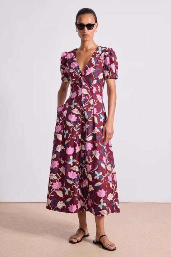  어피스 어파트 롱 원피스 어피스 아파트 디아 맥시 드레스 에사 플로럴 메를로