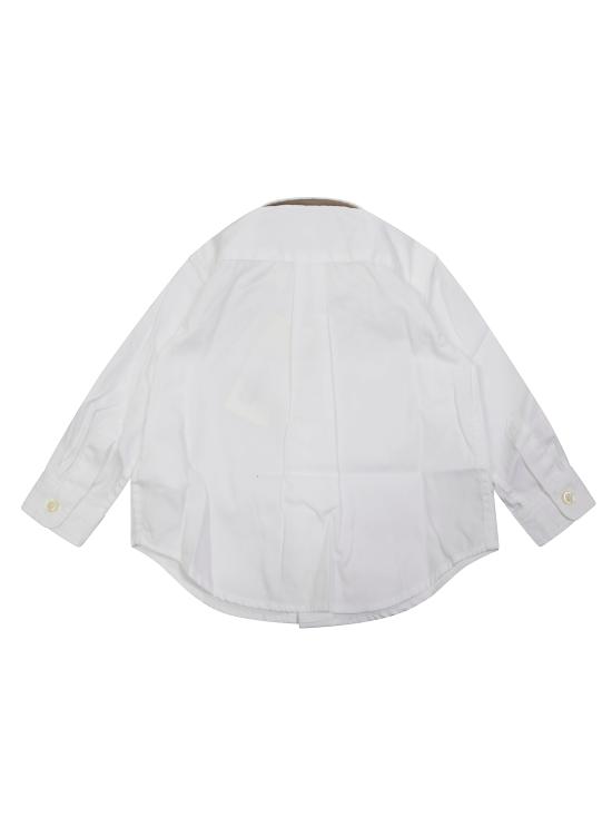 25FW [키즈] 폴로 랄프로렌 셔츠 320819238001 WHITE BIANCO - POLO RALPH LAUREN