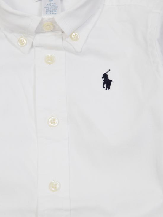 25FW [키즈] 폴로 랄프로렌 셔츠 320819238001 WHITE BIANCO - POLO RALPH LAUREN