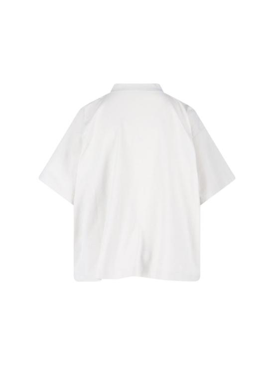 25FW 발렌시아가 나노 BB 크롭 티셔츠  818431 TSVU49012 WHITE - BALENCIAGA