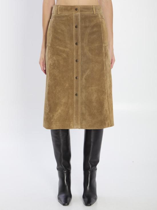 25FW 아르마 스커트 5496112 008L256072 OLIVE GREEN