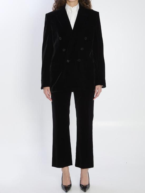 25FW 생로랑 자켓 8838375 842990 Y525R 1000 Black - SAINT LAURENT