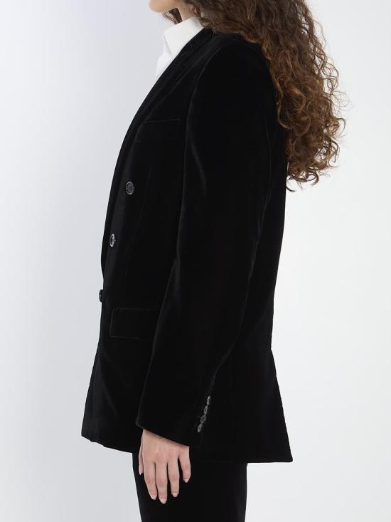 25FW 생로랑 자켓 8838375 842990 Y525R 1000 Black - SAINT LAURENT