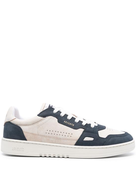 26SS 악셀 아리가토 다이스 로 스니커즈 F1697003 BEIGE BEIGE BLUE DOM