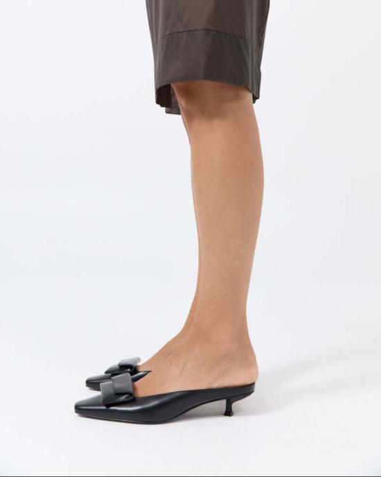  세인트아그니 뮬/슬리퍼 세인트 아그니 쁘띠 파우치 힐 - ST.AGNI