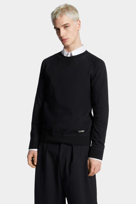 25FW 디스퀘어드2 스웨터 S74HA1564D13133 477 NAVY BLUE - DSQUARED2