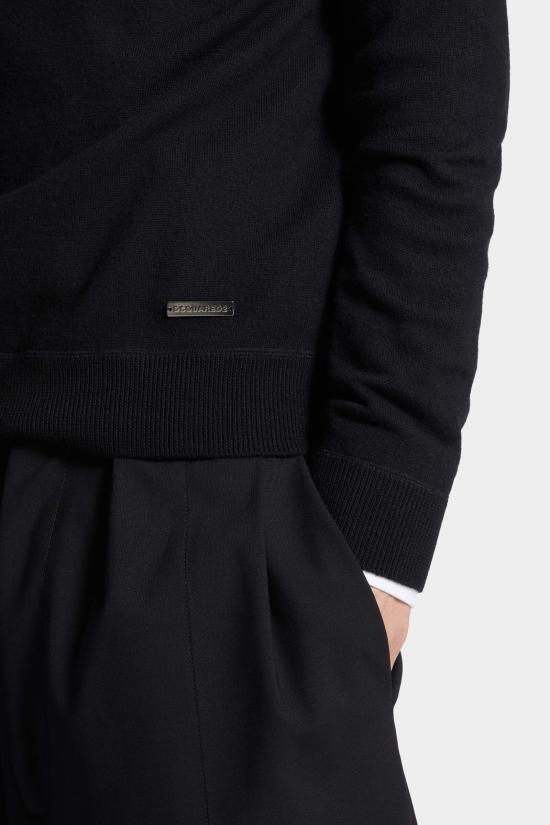 25FW 디스퀘어드2 스웨터 S74HA1564D13133 477 NAVY BLUE - DSQUARED2