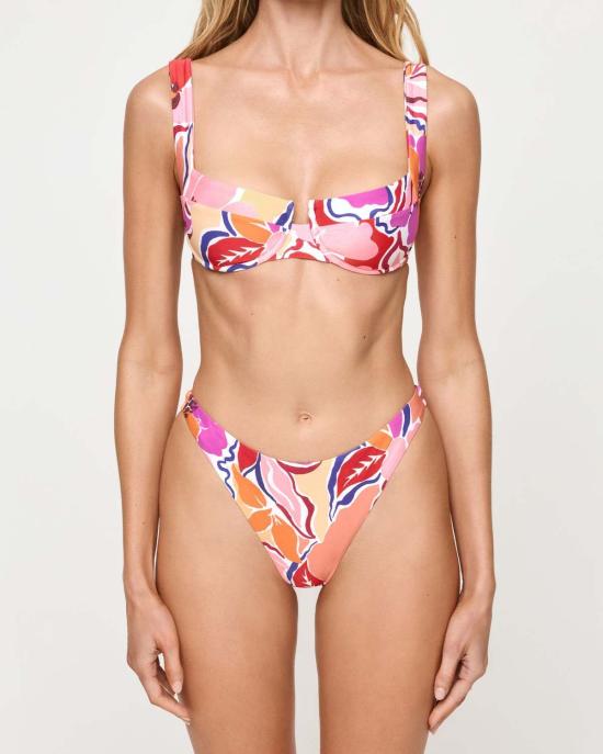  엘스페이스 비키니 수영복 LSpace 레이라니 비키니 바텀 로스트 인 더 블룸스 - L SPACE