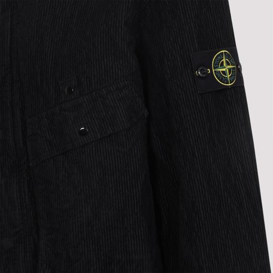 25FW 스톤 아일랜드 긴팔 셔츠 K2S151200020 S0229 V0029 BLACK - STONE ISLAND