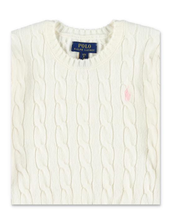 25FW [키즈] 랄프 로렌 니트/스웻셔츠 877375 009 WHITE - RALPH LAUREN