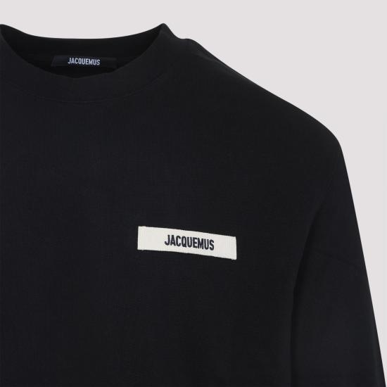  자크뮈스 그로그랭 긴팔 티셔츠 TSM00570AJ00226 990 BLACK - JACQUEMUS