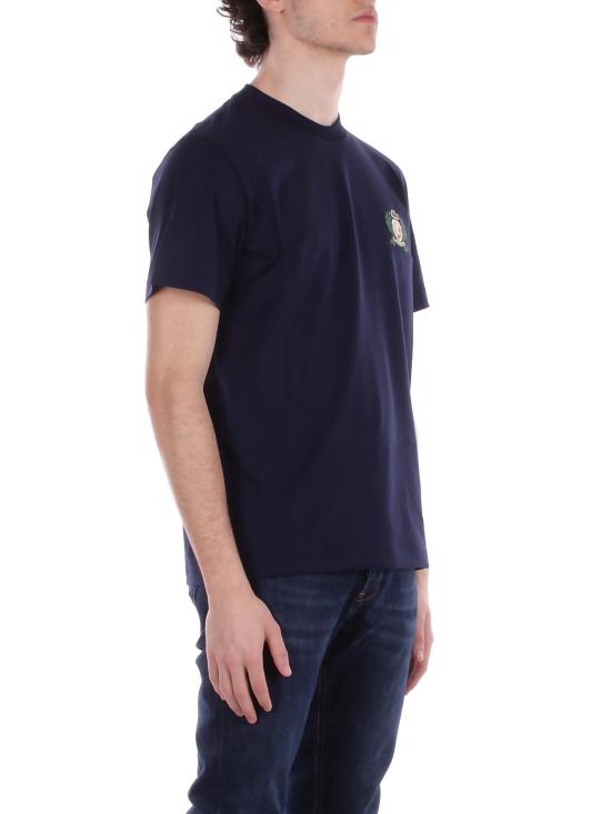  라코스테 반팔 티셔츠 TH0027166 NAVY BLUE DOM - LACOSTE