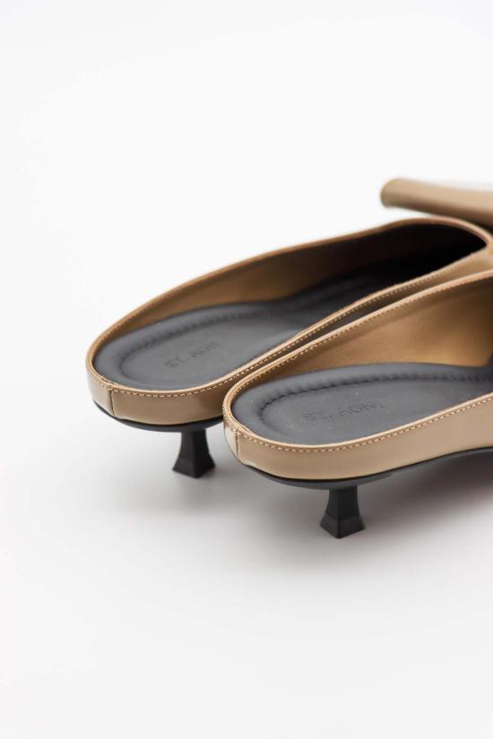  세인트아그니 뮬/슬리퍼 세인트 아그니 쁘띠 파우치 힐 - ST.AGNI