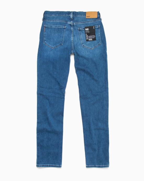  페이지 데님 팬츠 트랜센드 페더럴 슬림 스트레이트 진 바톨 - PAIGE
