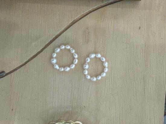  Brennan Studios 반지 브레넌 스튜디오 라이스 펄 링