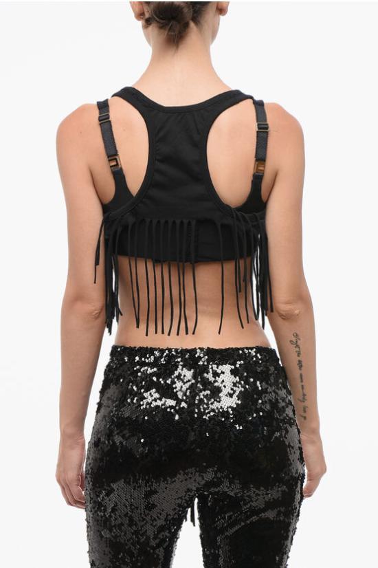  디스퀘어드2 민소매 티셔츠 S72NC1078 S24668 900 Black - DSQUARED2