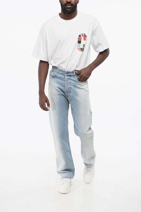  랜덤 아이덴티티 데님 팬츠 RAN03P001 1 Blue - RANDOM IDENTITIES