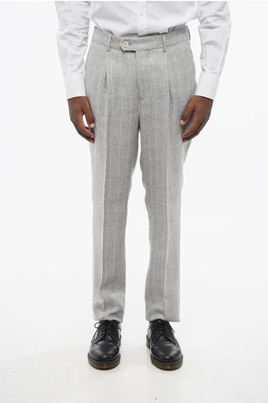  브루넬로 쿠치넬리 수트 세트 MW461LDWH TW461 C2011 Gray - BRUNELLO CUCINELLI