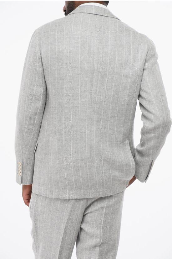  브루넬로 쿠치넬리 수트 세트 MW461LDWH TW461 C2011 Gray - BRUNELLO CUCINELLI